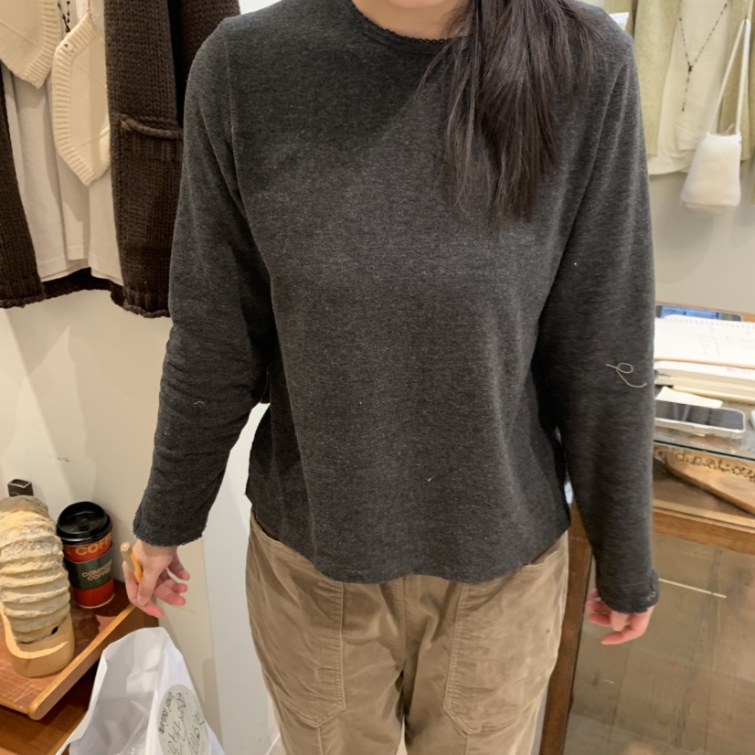 LE JARDINET韓國直郵㊣女士新款時尚25秋冬推薦熱賣長袖T恤LE JARDINET長袖T恤圖色4