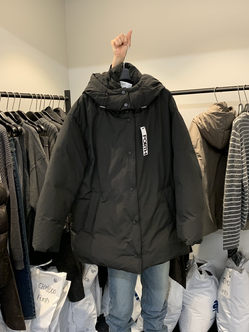 FORTH韓國代購㊣女裝新品推薦熱賣職業25秋冬時尚短款羽絨服FORTH短款羽絨服圖色2