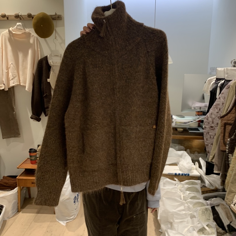 LE JARDINET韓國直郵㊣女士新款熱賣25秋冬職業時尚人氣毛衣LE JARDINET毛衣圖色1