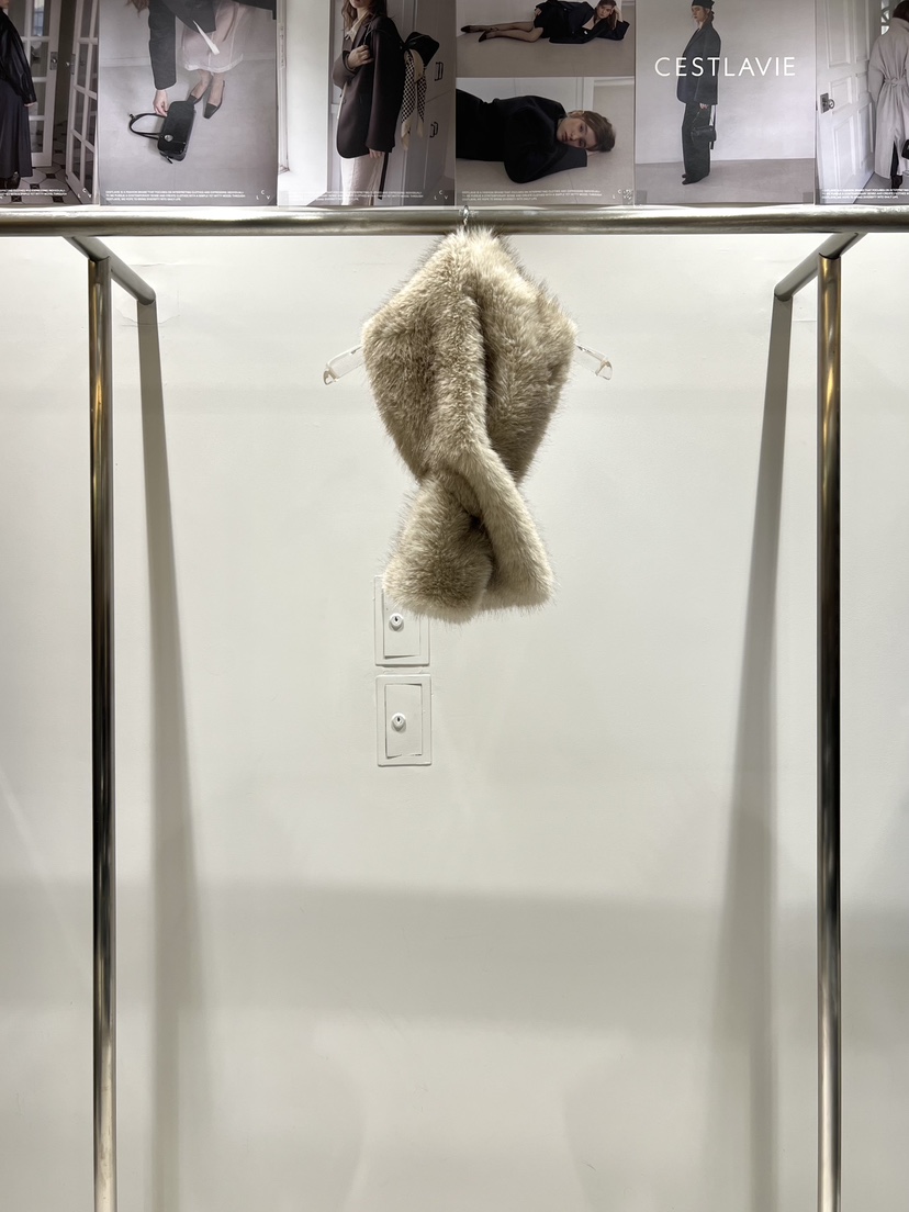 CESTLAVIE東大門㊣代購女士新款休閑25秋冬人氣熱賣圍巾披肩CESTLAVIE圍巾/披肩圖色2