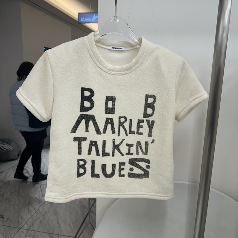 TOPDRESSING韓國代購㊣女裝新款職業真品休閑25秋冬熱賣T恤TOPDRESSINGT恤圖色1