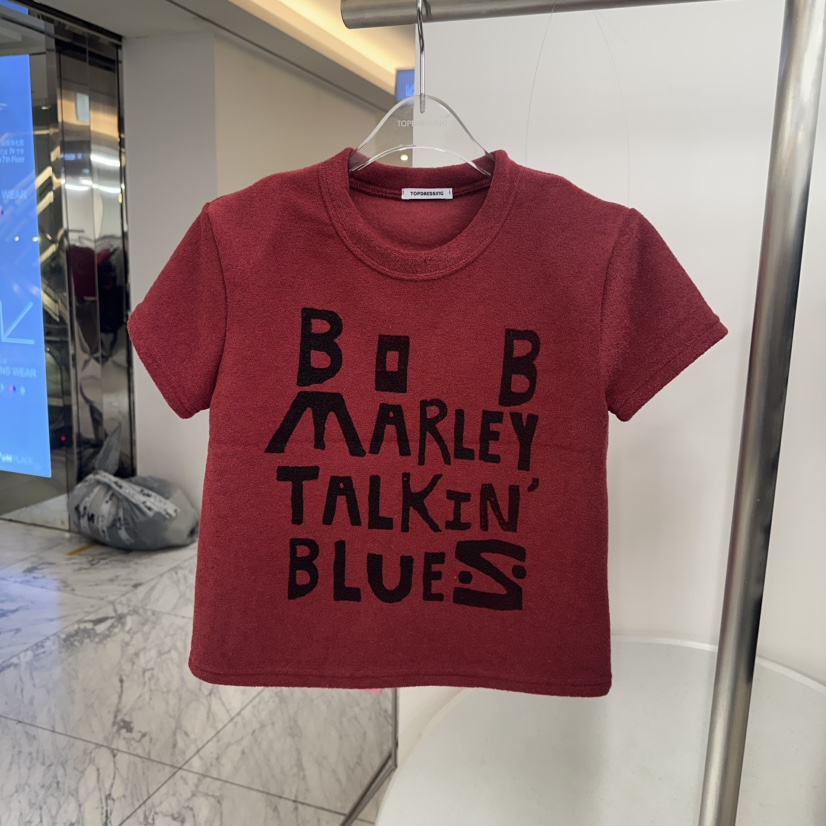 TOPDRESSING韓國代購㊣女裝新款職業真品休閑25秋冬熱賣T恤TOPDRESSINGT恤圖色3