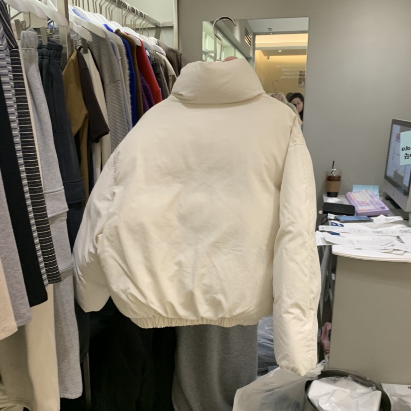 FAVE/FAVOURITE韓國直郵㊣女裝新款真品短款羽絨服填充鴨絨FAVE/FAVOURITE短款羽絨服