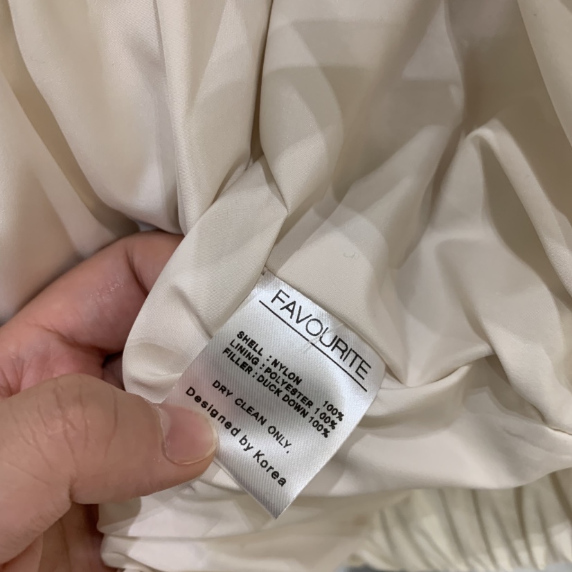 FAVE/FAVOURITE韓國直郵㊣女裝新款真品短款羽絨服填充鴨絨FAVE/FAVOURITE短款羽絨服
