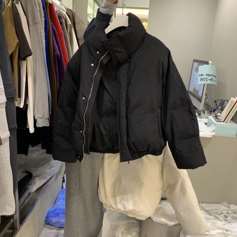 FAVE/FAVOURITE韓國直郵㊣女裝新款真品短款羽絨服填充鴨絨FAVE/FAVOURITE短款羽絨服圖色2