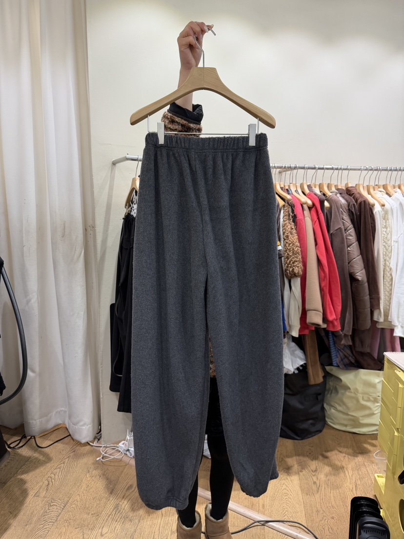 AUVERFIT韓國直郵㊣女士新品真品職業推薦25秋冬休閑褲抓絨AUVERFIT休閑褲