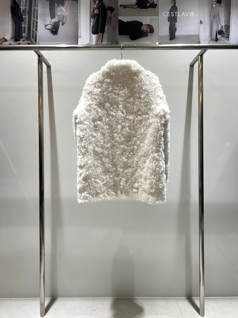 CESTLAVIE東大門㊣直郵女士新品真品推薦熱賣人氣休閑夾克皮草CESTLAVIE夾克