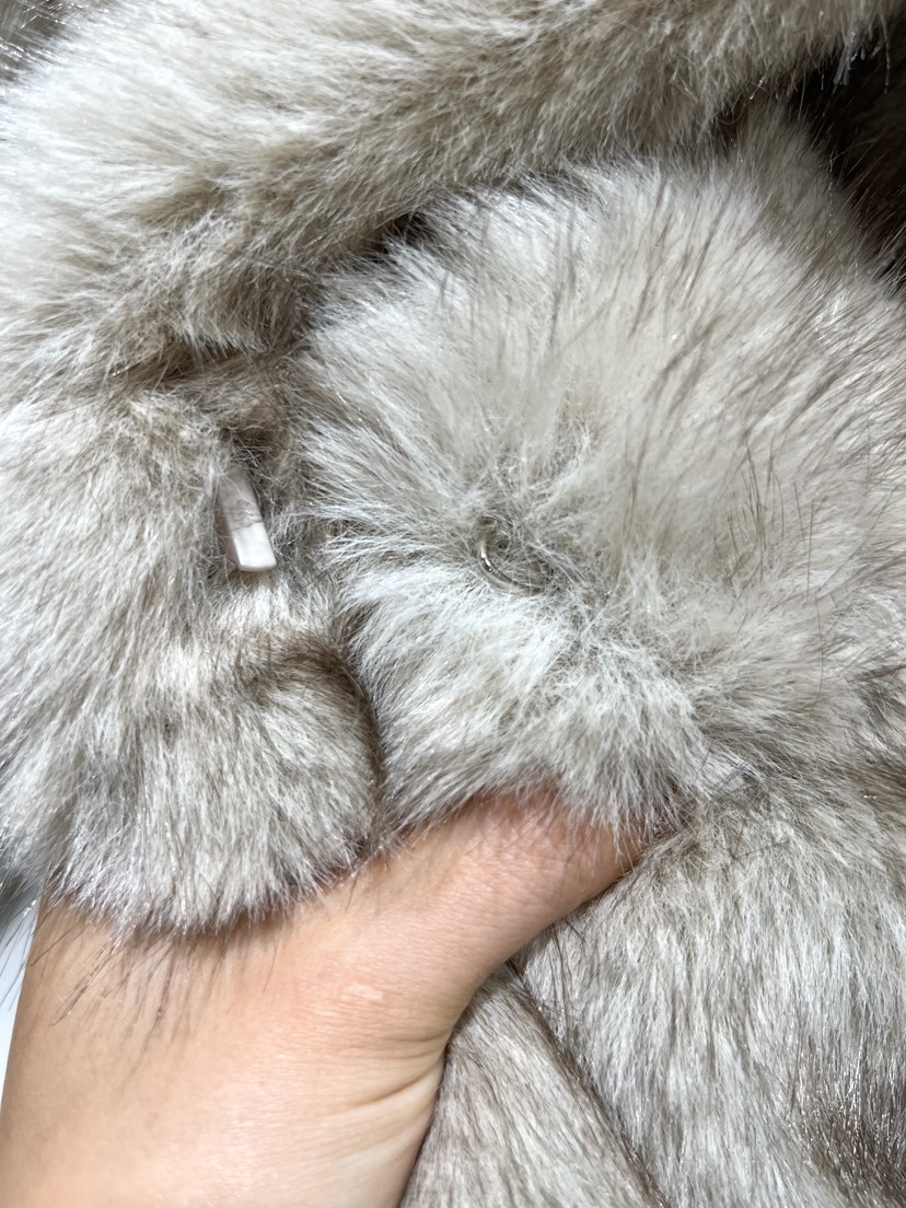 CESTLAVIE東大門㊣直郵女裝新品時尚25秋冬熱賣短款大衣皮草CESTLAVIE短款大衣