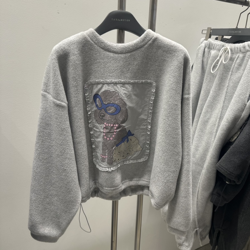 TARABY MOTION韓國代購㊣女士新品真品人氣職業時尚休閑衛衣TARABY MOTION衛衣圖色1