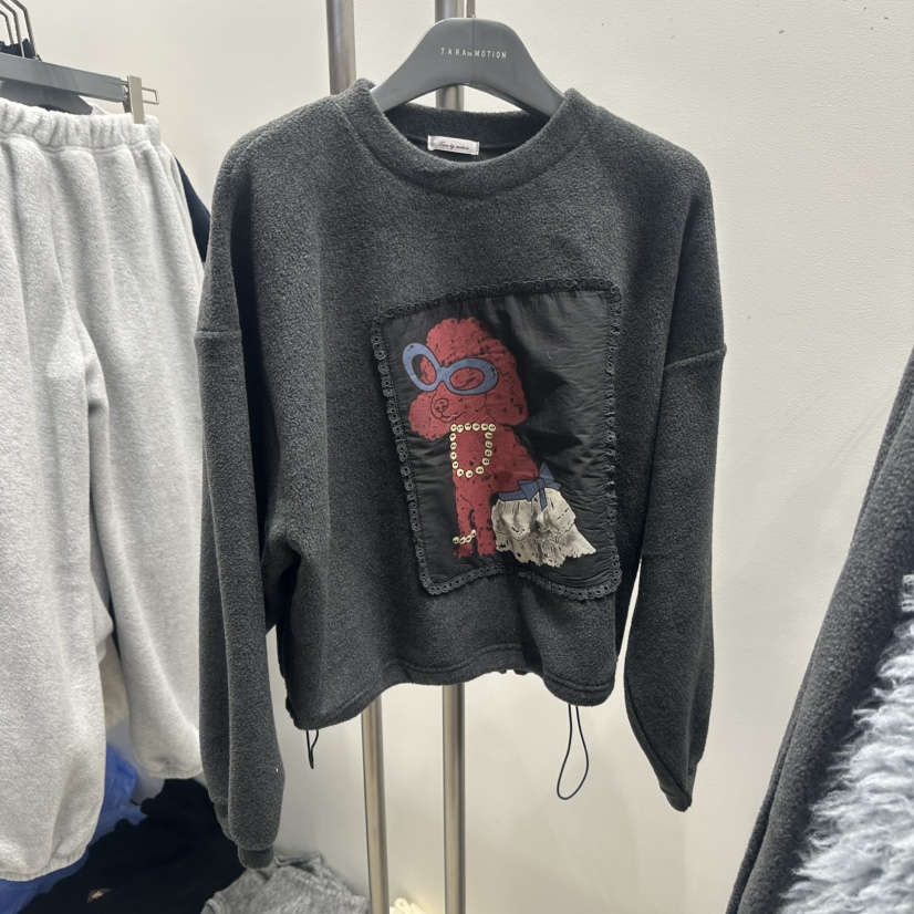 TARABY MOTION韓國代購㊣女士新品真品人氣職業時尚休閑衛衣TARABY MOTION衛衣圖色2