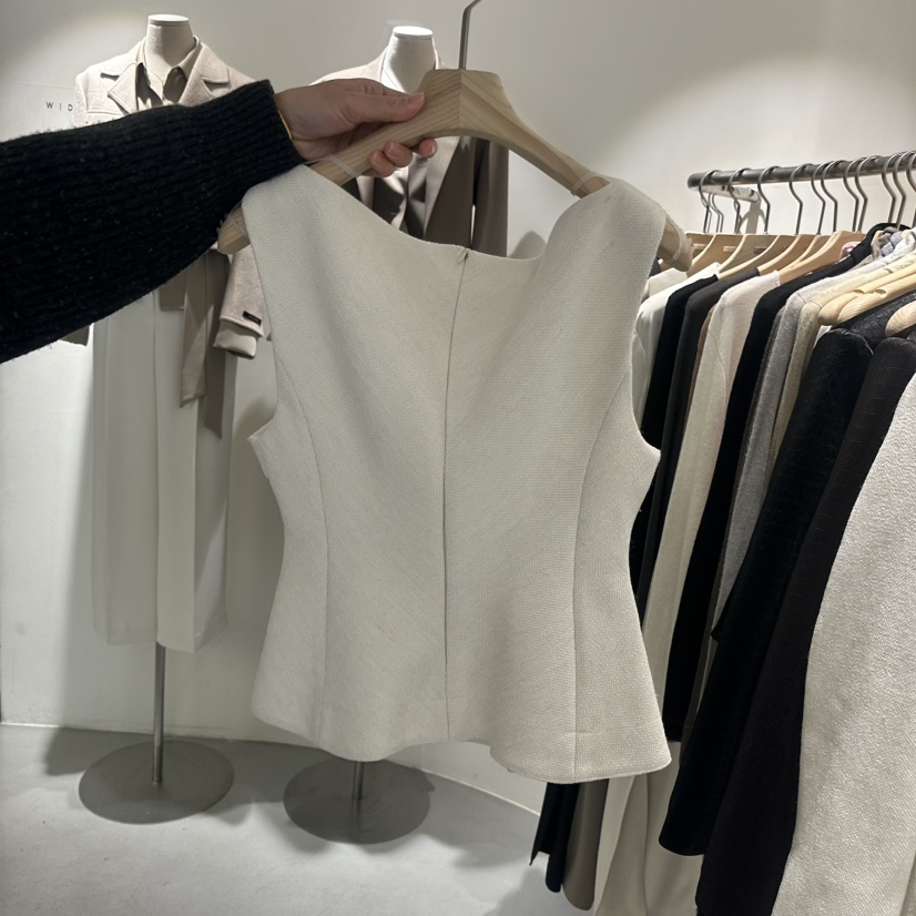 WIDA-P韓國代購㊣女裝新品熱賣休閑真品職業推薦25秋冬吊帶背心WIDA/RENEJ吊帶/背心