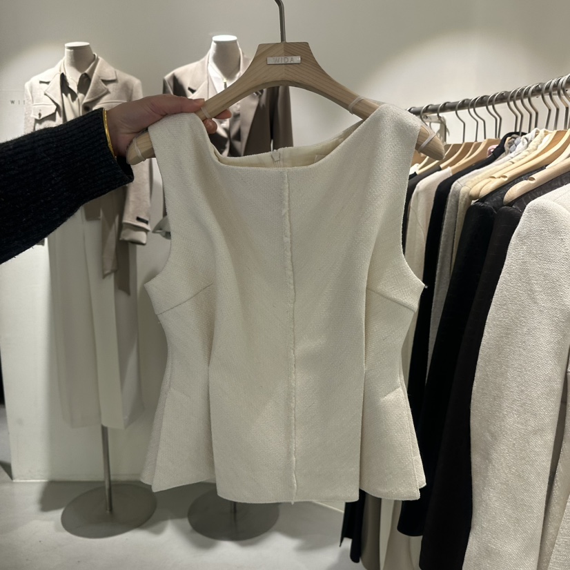 WIDA-P韓國代購㊣女裝新品熱賣休閑真品職業推薦25秋冬吊帶背心WIDA/RENEJ吊帶/背心圖色1