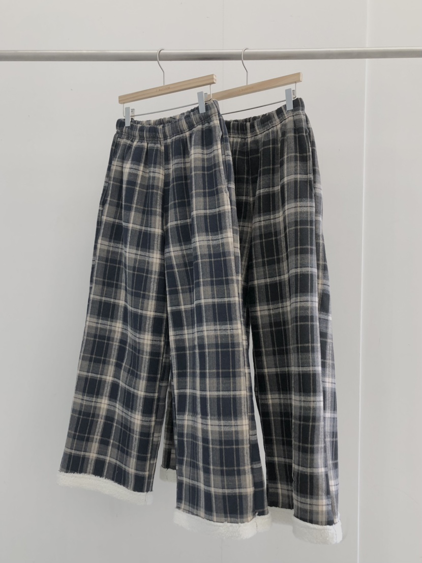 J.BALLOON韓國代購㊣女士新品真品時尚熱賣25秋冬休閑褲格子J.BALLOON休閑褲