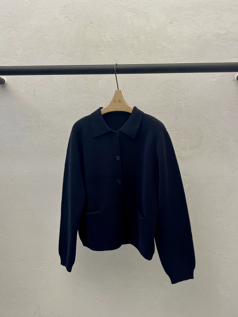 AUTUMN BEIGE-Q東大門㊣代購女士新款休閑人氣毛衣開衫紐扣A.b/AUTUMN BEIGE毛衣圖色2