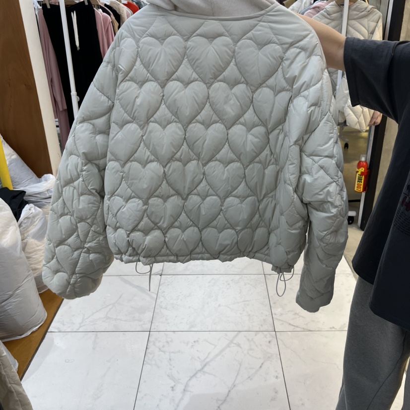 SIMPLE PARK/WMSTORY東大門㊣實拍女士新款25秋冬短款羽絨服SIMPLE PARK/WMSTORY短款羽絨服