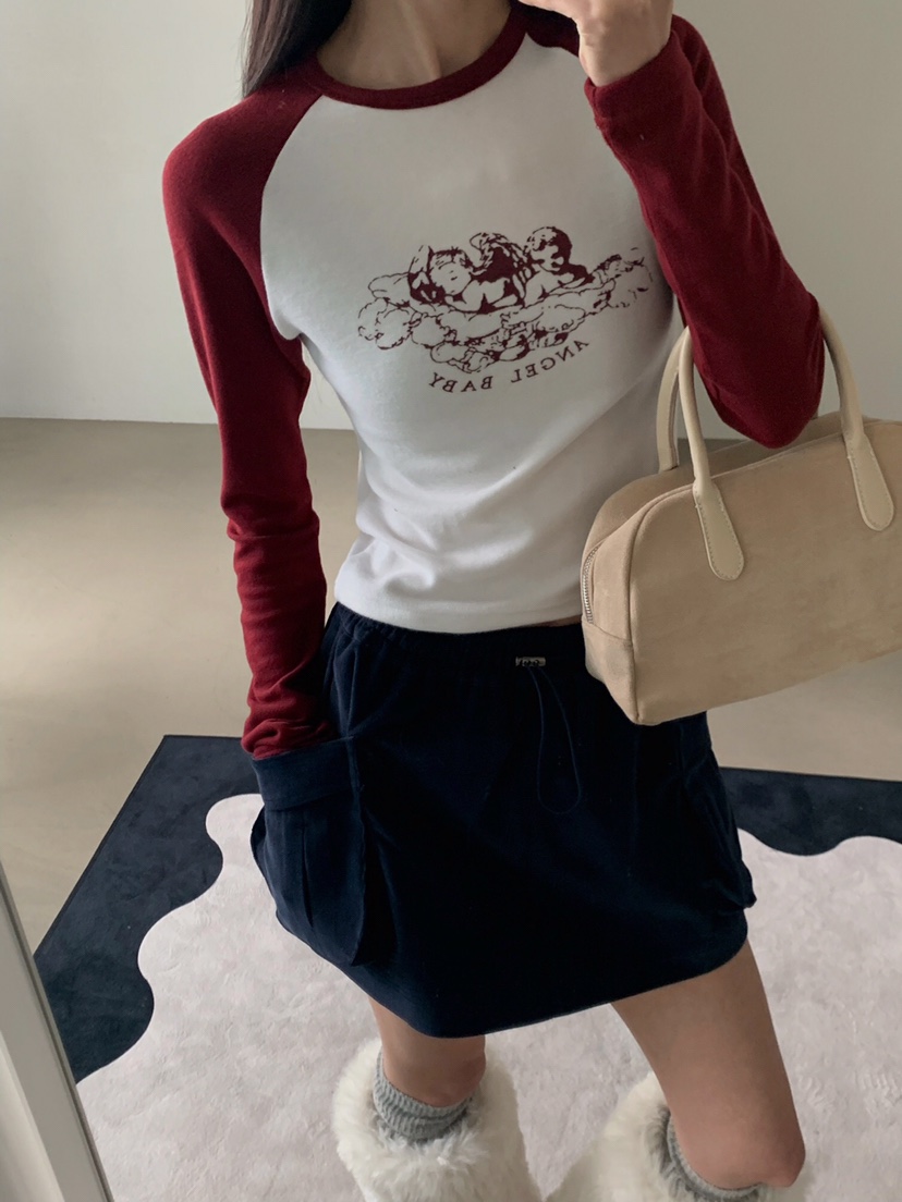 VERANDA東大門㊣代購女裝新款真品25秋冬人氣裙褲燈芯絨工裝VERANDA裙褲