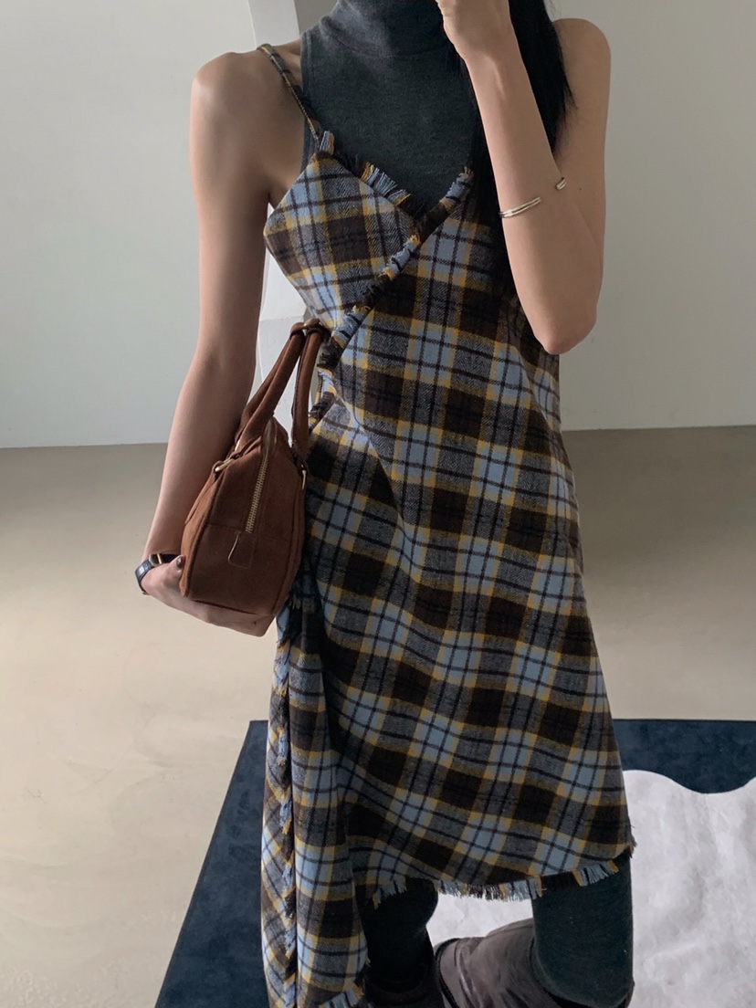 VERANDA韓國代購㊣女裝新品真品25秋冬推薦時尚職業熱賣連衣裙VERANDA連衣裙