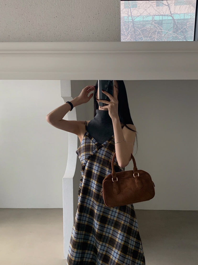 VERANDA韓國代購㊣女裝新品真品25秋冬推薦時尚職業熱賣連衣裙VERANDA連衣裙