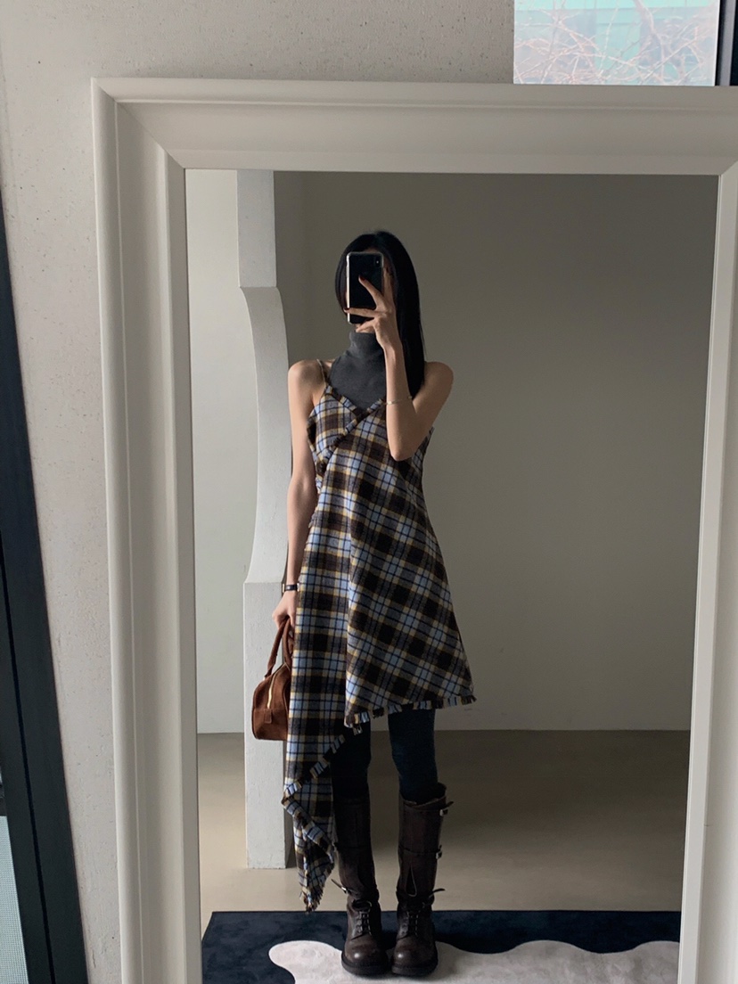 VERANDA韓國代購㊣女裝新品真品25秋冬推薦時尚職業熱賣連衣裙VERANDA連衣裙