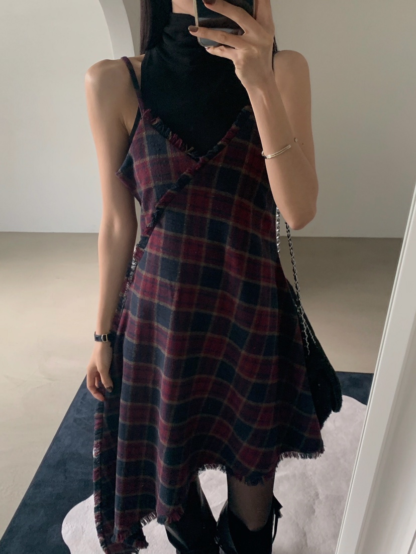 VERANDA韓國代購㊣女裝新品真品25秋冬推薦時尚職業熱賣連衣裙VERANDA連衣裙