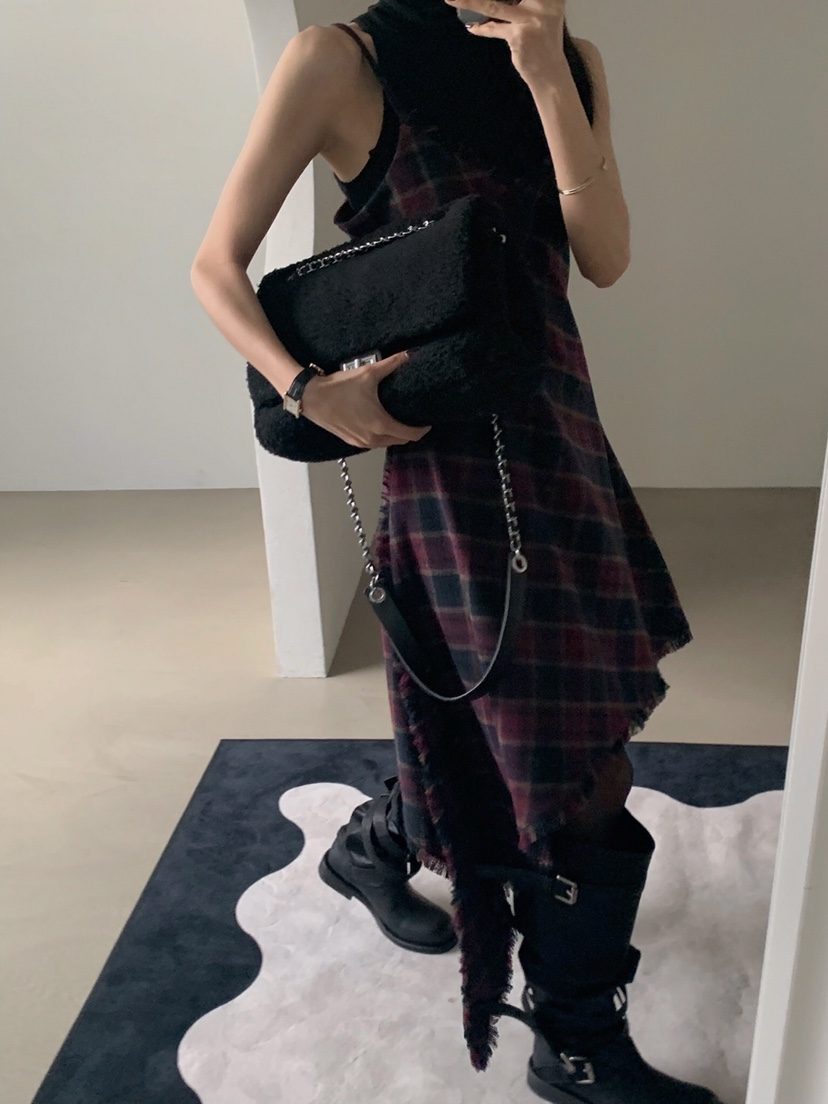 VERANDA韓國代購㊣女裝新品真品25秋冬推薦時尚職業熱賣連衣裙VERANDA連衣裙