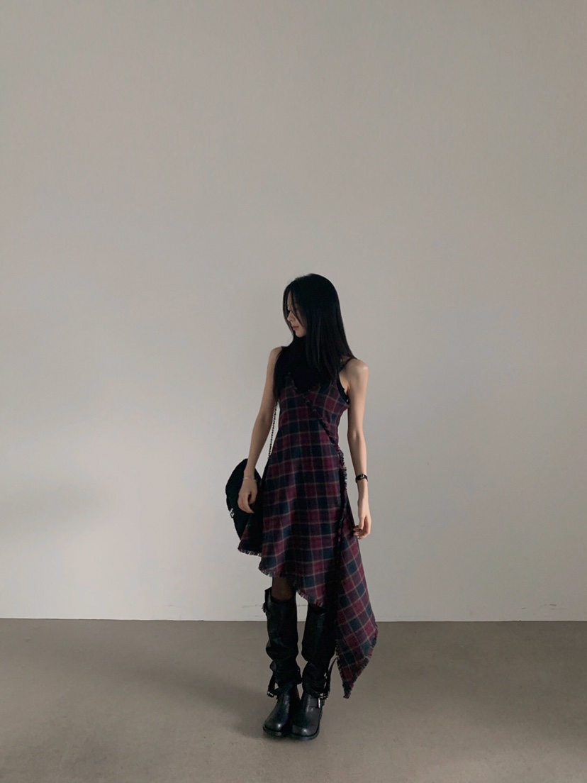 VERANDA韓國代購㊣女裝新品真品25秋冬推薦時尚職業熱賣連衣裙VERANDA連衣裙