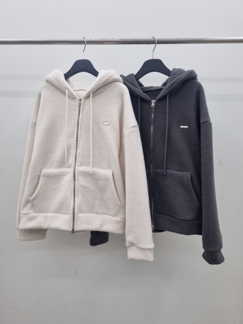 VERANDA韓國直郵㊣女裝新款時尚25秋冬職業真品夾克連帽拉鏈衫VERANDA夾克