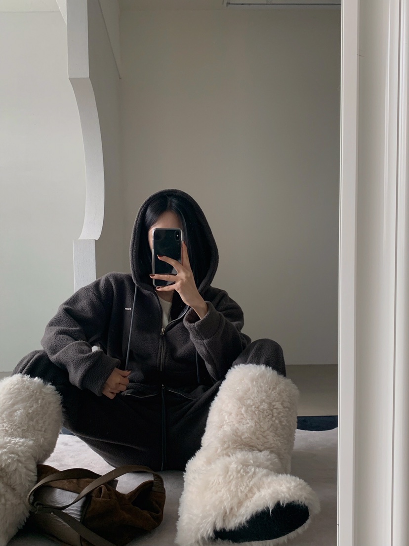 VERANDA韓國直郵㊣女裝新款時尚25秋冬職業真品夾克連帽拉鏈衫VERANDA夾克