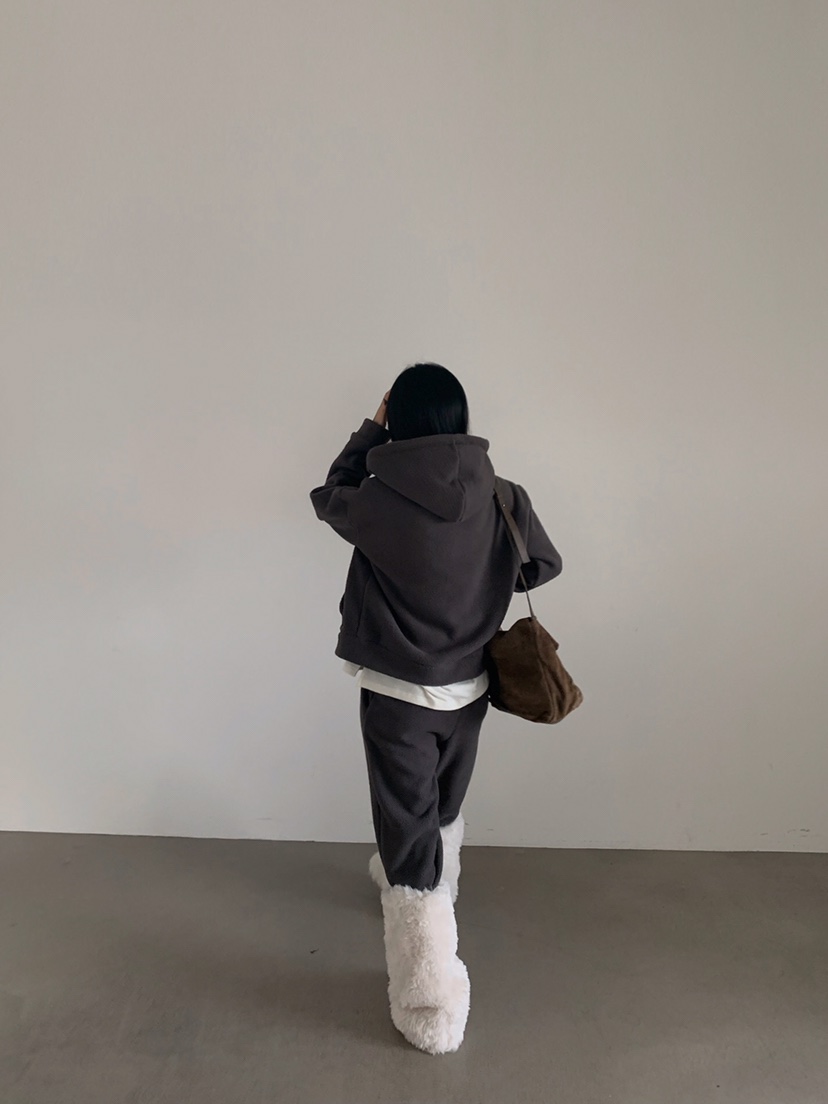 VERANDA韓國直郵㊣女裝新款時尚25秋冬職業真品夾克連帽拉鏈衫VERANDA夾克