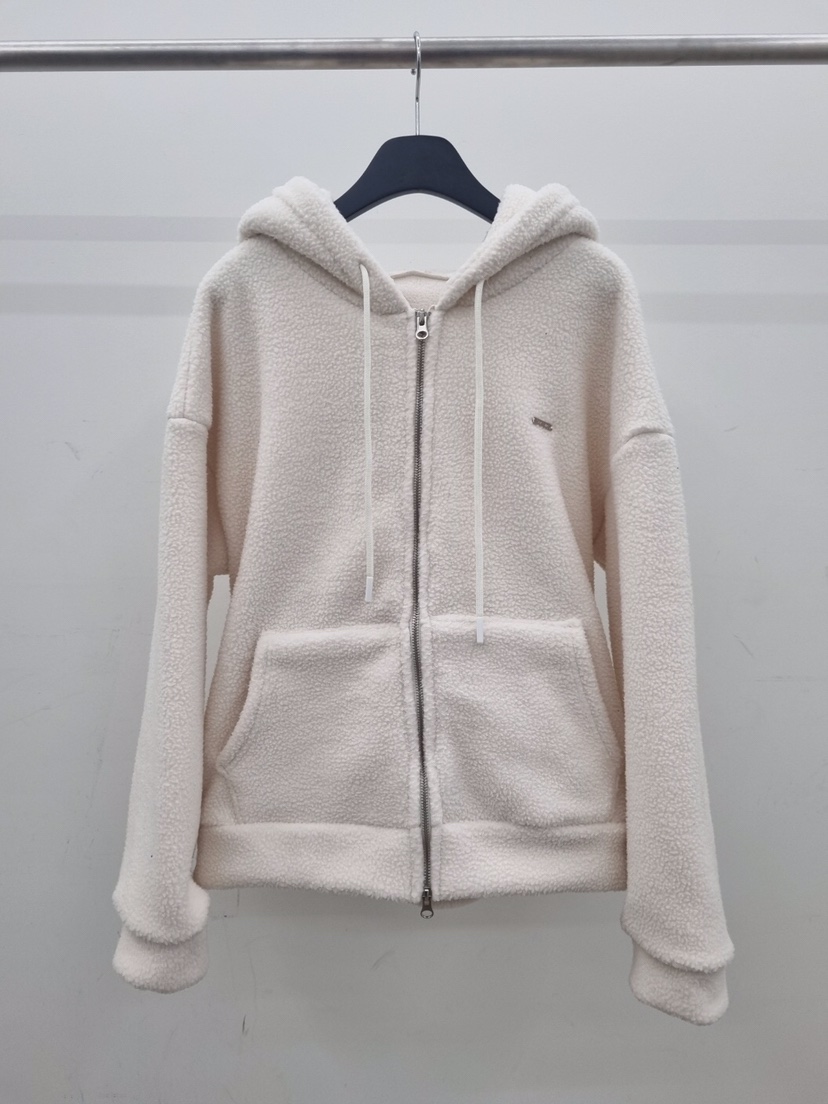 VERANDA韓國直郵㊣女裝新款時尚25秋冬職業真品夾克連帽拉鏈衫VERANDA夾克圖色1