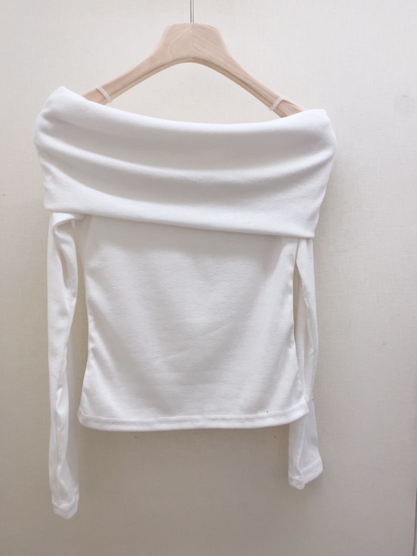 LOVE ROSIE東大門㊣代購女裝新品休閑真品人氣長袖T恤露肩LOVE ROSIE長袖T恤