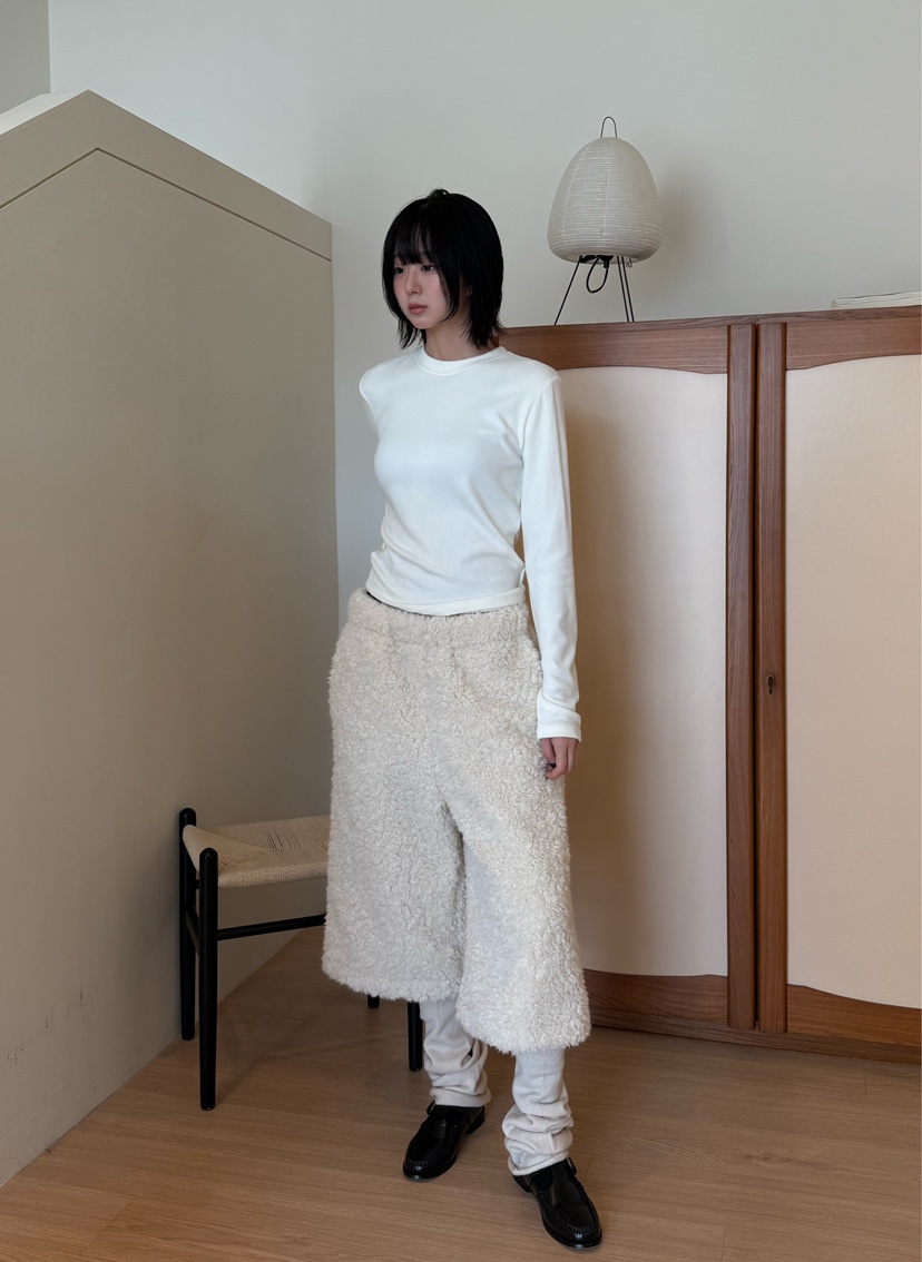 FIFO東大門㊣直郵女裝新款推薦職業真品時尚短褲泰迪熊皮草FIFO短褲