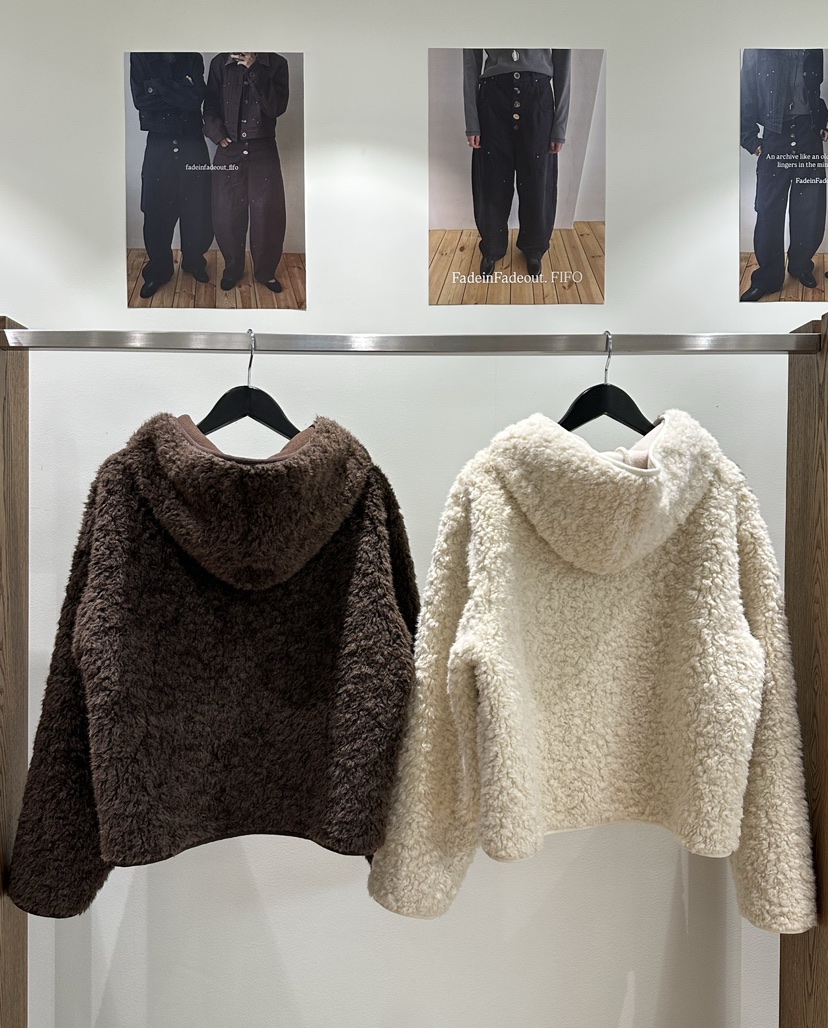 FIFO東大門㊣代購女士新款人氣時尚職業短款大衣泰迪熊拉鏈FIFO短款大衣