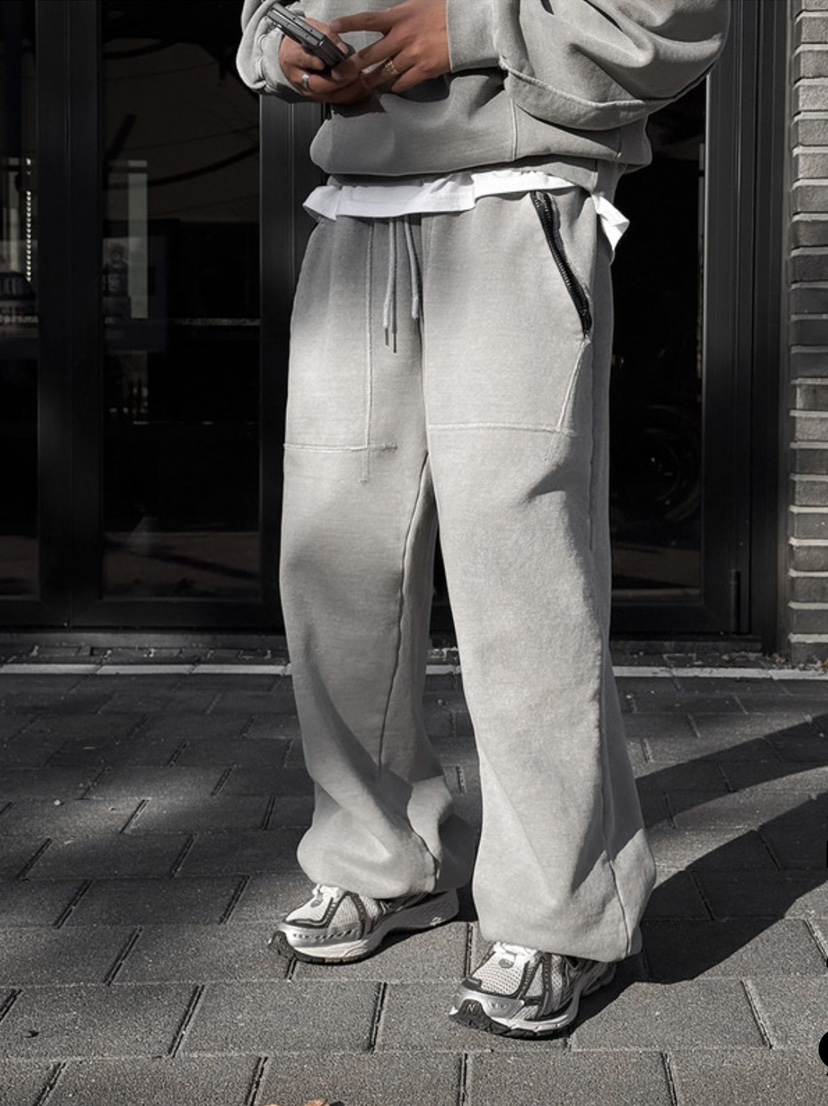 REDDISH BROWN韓國代購㊣女士新款25秋冬職業時尚休閑褲拉鏈REDDISH BROWN休閑褲