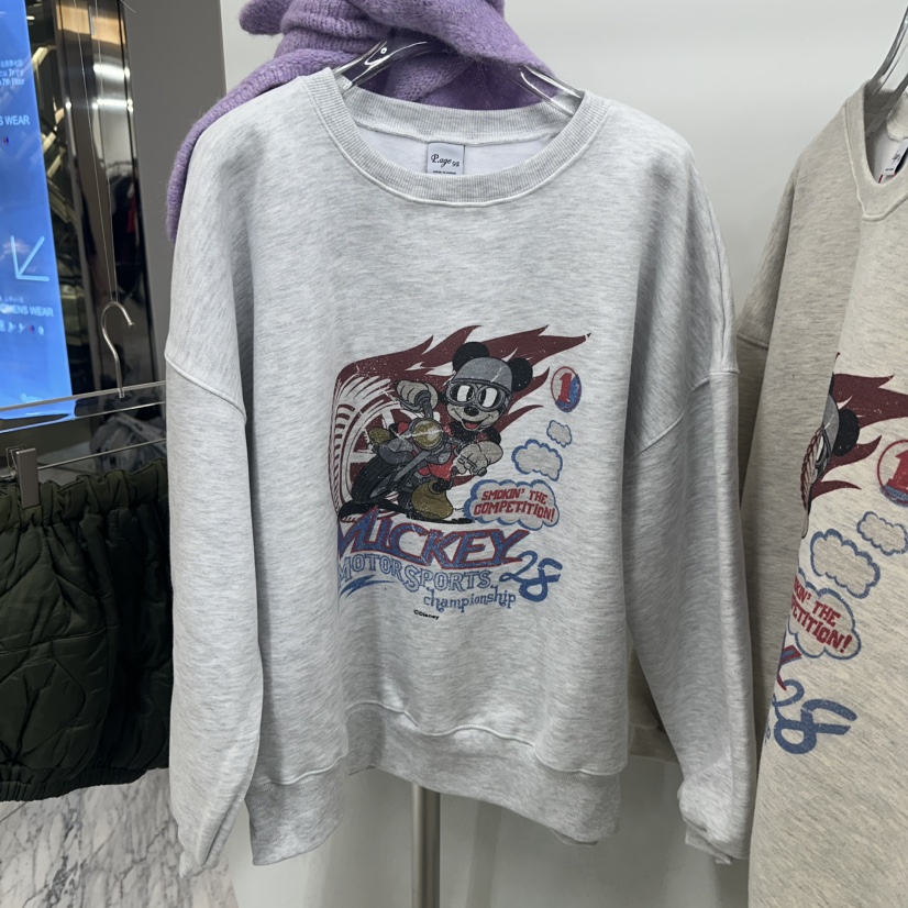 TOPDRESSING韓國直郵㊣女裝新款時尚25秋冬職業休閑推薦衛衣TOPDRESSING衛衣圖色1