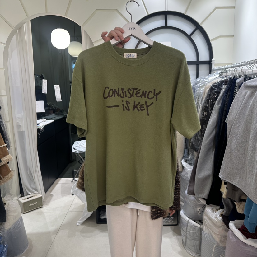 EGG IS東大門㊣代購女士新款職業人氣時尚熱賣25秋冬推薦T恤EGG IST恤圖色1