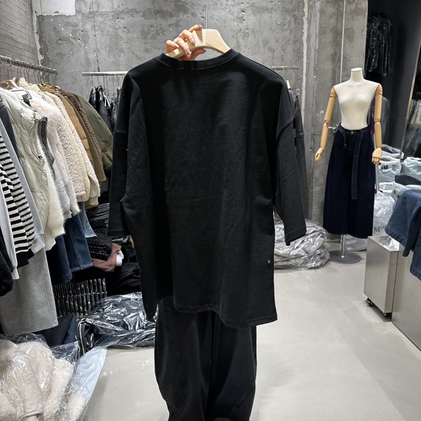 JUNI韓國直郵㊣女裝新款推薦職業真品休閑25秋冬熱賣時尚T恤my juniT恤