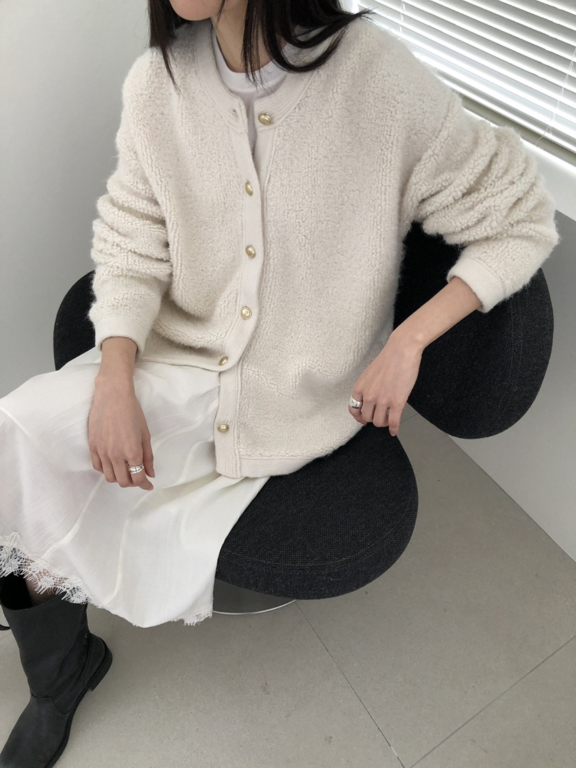 B_GARDER韓國直郵㊣女士新款熱賣25秋冬時尚休閑針織衫開衫B.GARDER針織衫