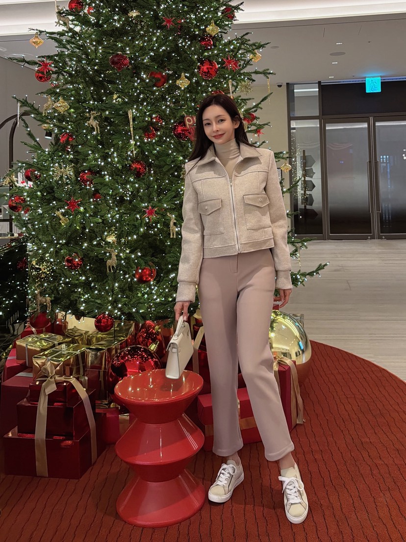 CLOTH韓國代購㊣女裝新品熱賣真品人氣25秋冬休閑休閑褲緊身褲CLOTH休閑褲