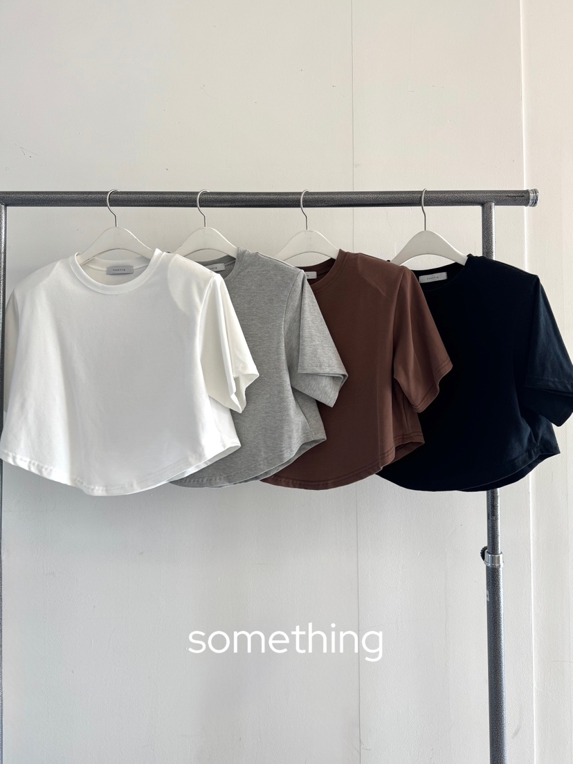 SOMETHING-L/FANCY東大門㊣直郵女裝新款真品時尚推薦T恤SOMETHING-L/FANCYT恤