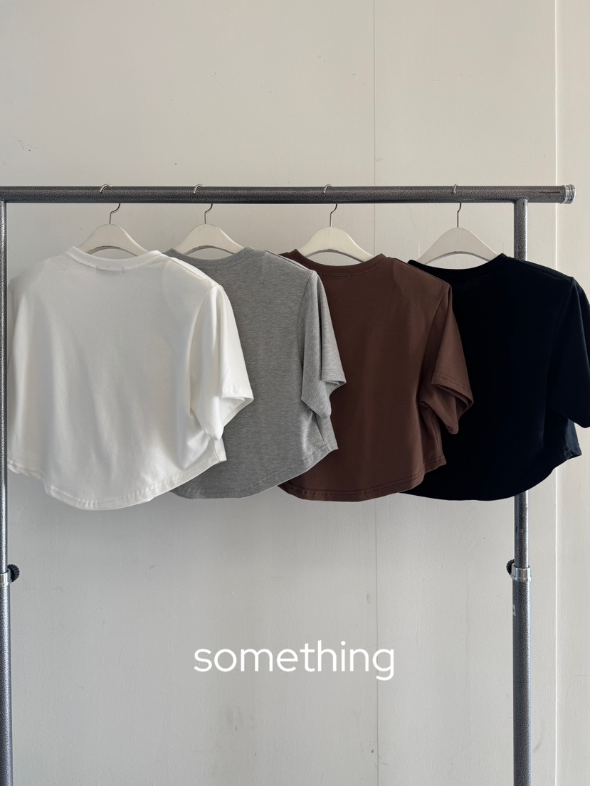 SOMETHING-L/FANCY東大門㊣直郵女裝新款真品時尚推薦T恤SOMETHING-L/FANCYT恤