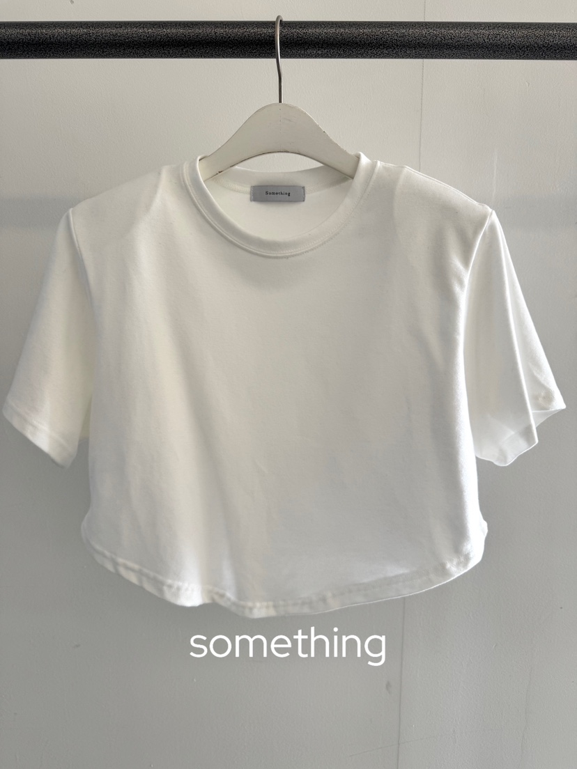 SOMETHING-L/FANCY東大門㊣直郵女裝新款真品時尚推薦T恤SOMETHING-L/FANCYT恤圖色1