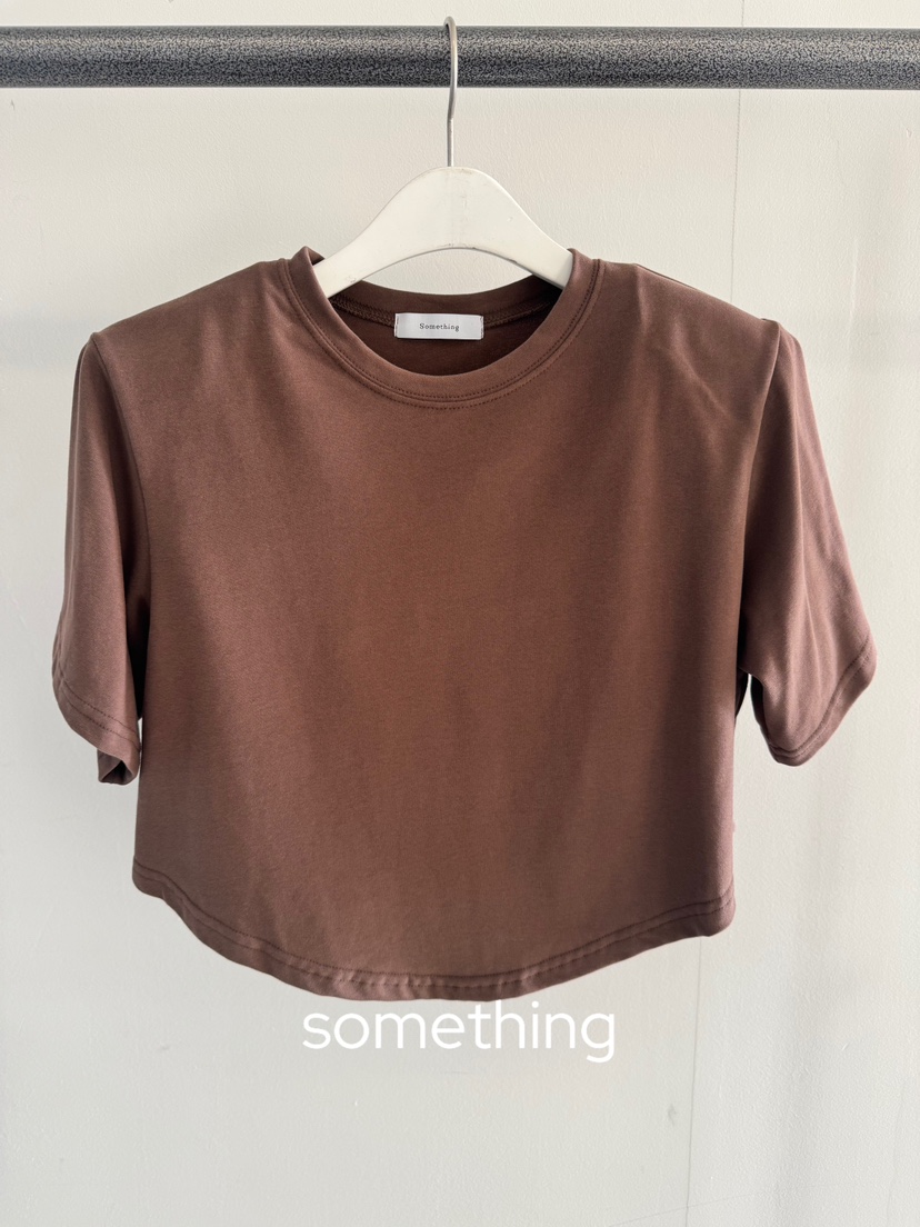 SOMETHING-L/FANCY東大門㊣直郵女裝新款真品時尚推薦T恤SOMETHING-L/FANCYT恤圖色3