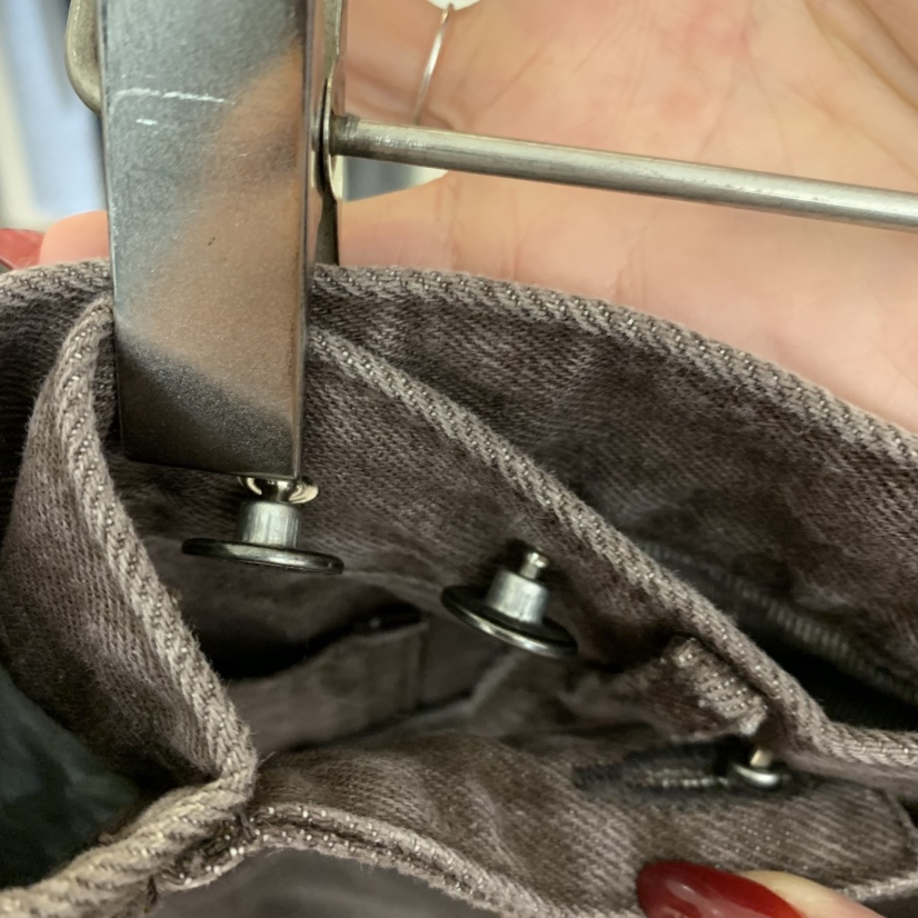 W AND J韓國代購㊣女士新款職業推薦休閑真品25秋冬牛仔褲紐扣W AND J牛仔褲