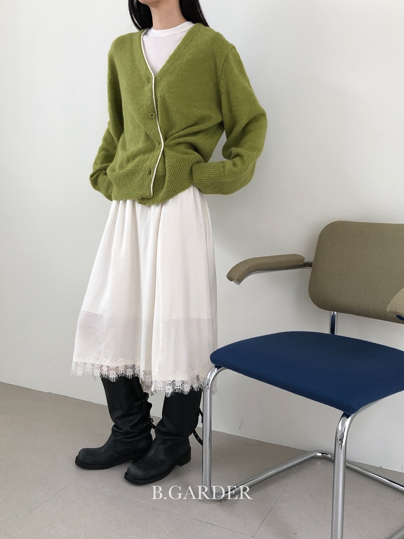 B_GARDER韓國代購㊣女裝新款25秋冬人氣熱賣時尚推薦職業長裙B.GARDER長裙
