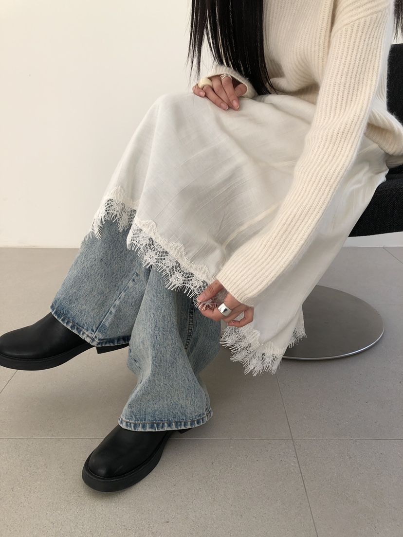 B_GARDER韓國代購㊣女裝新款25秋冬人氣熱賣時尚推薦職業長裙B.GARDER長裙