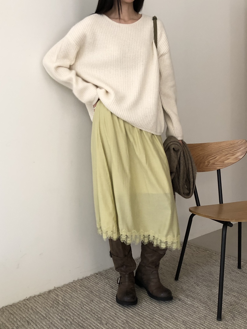 B_GARDER韓國代購㊣女裝新款25秋冬人氣熱賣時尚推薦職業長裙B.GARDER長裙