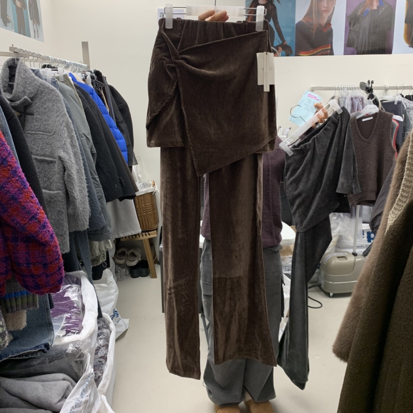 SOLD OUT東大門㊣代購女士新款時尚25秋冬熱賣人氣真品休閑褲SOLD OUT休閑褲