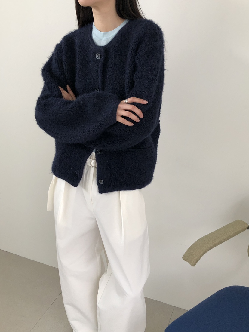 B_GARDER韓國直郵㊣女裝新款推薦真品休閑熱賣25秋冬職業毛衣B.GARDER毛衣