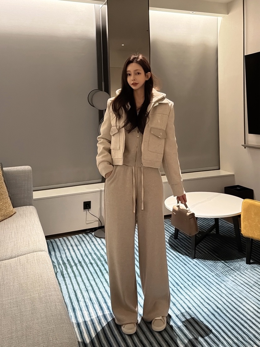 CLOTH韓國代購㊣女士新款休閑熱賣人氣真品時尚25秋冬夾克皮革CLOTH夾克